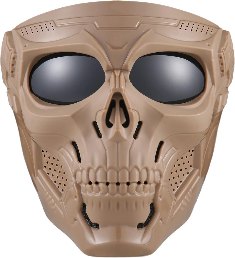 CROSSBODY Skull Mask Full Face Tactical Masks for CS Survival Games Shooting Cosplay Movie Paintball Halloween Scary Masks - Image 2